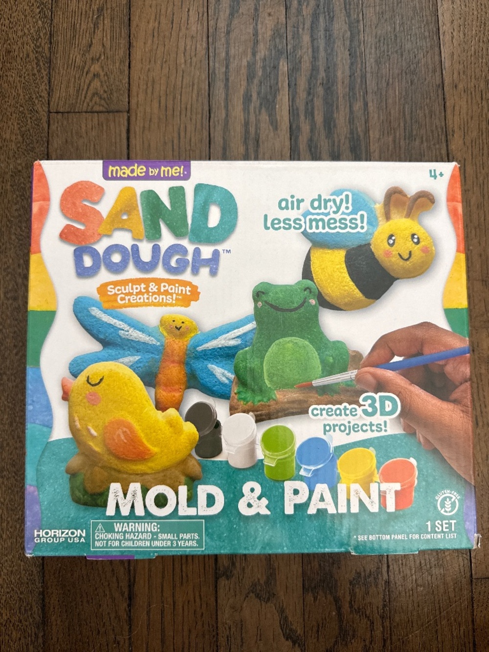 Sand Dough Mold & Paint